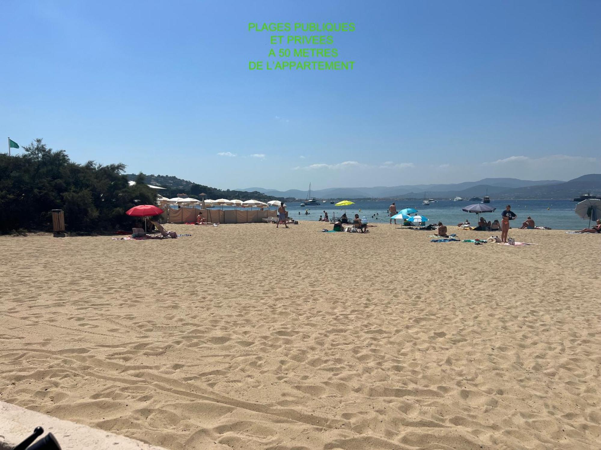 Superbe Appartement Avec Terrasse Jardin Et Parking Prive Saint-Tropez Zewnętrze zdjęcie